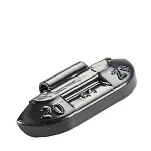 84B-Černá 20g Zn vyvažovací závaží osobní ocel disk-lakované PERFECT