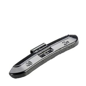 84B-Černá 40g Zn vyvažovací závaží osobní ocel disk-lakované PERFECT