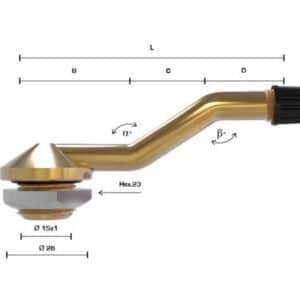 V3.14.1 ventil bezdušový pro nákladní disk pr.16mm