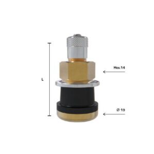 TR501 ventil bezdušový pro nákladní,stavební disk pr.16mm